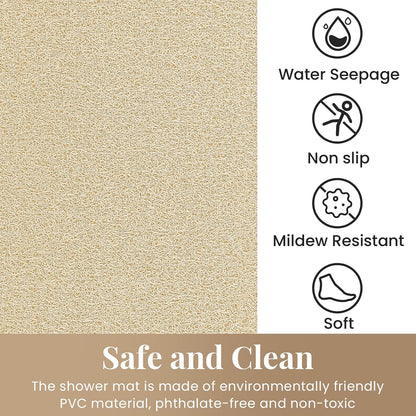 Shower Mat Bathtub Mat Non-Slip Soft Tub Mat