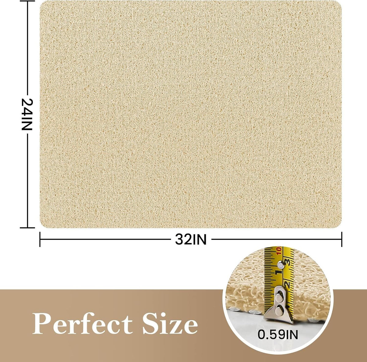 Shower Mat Bathtub Mat Non-Slip Soft Tub Mat