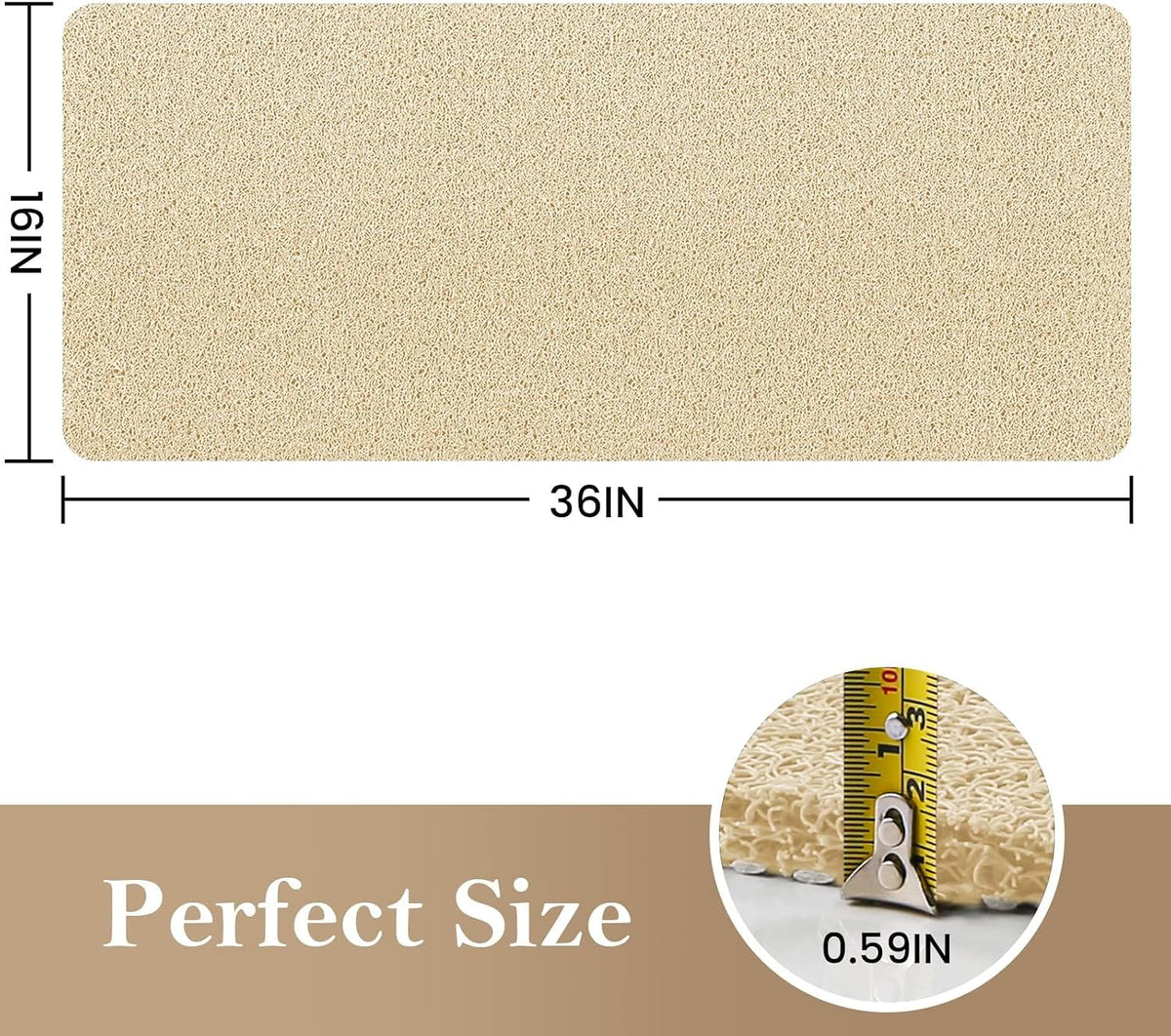 Shower Mat Bathtub Mat Non-Slip Soft Tub Mat