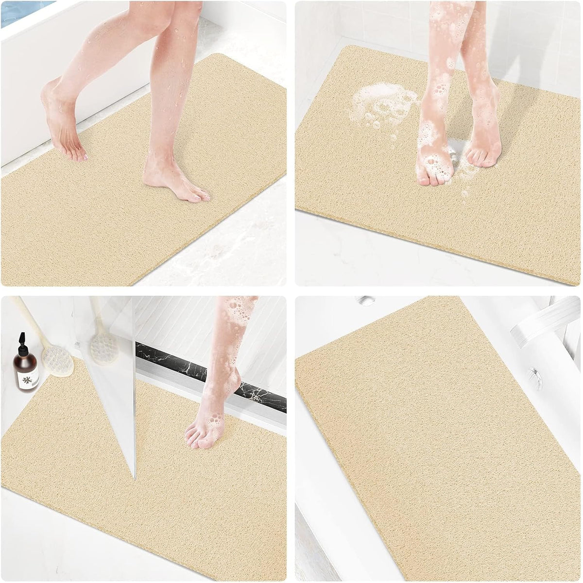 Shower Mat Bathtub Mat Non-Slip Soft Tub Mat