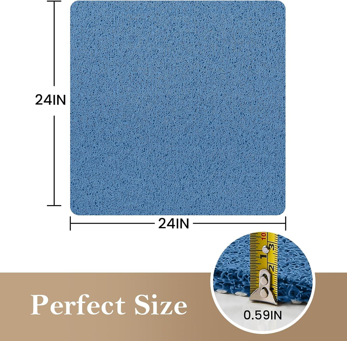 Shower Mat Bathtub Mat Non-Slip Soft Tub Mat