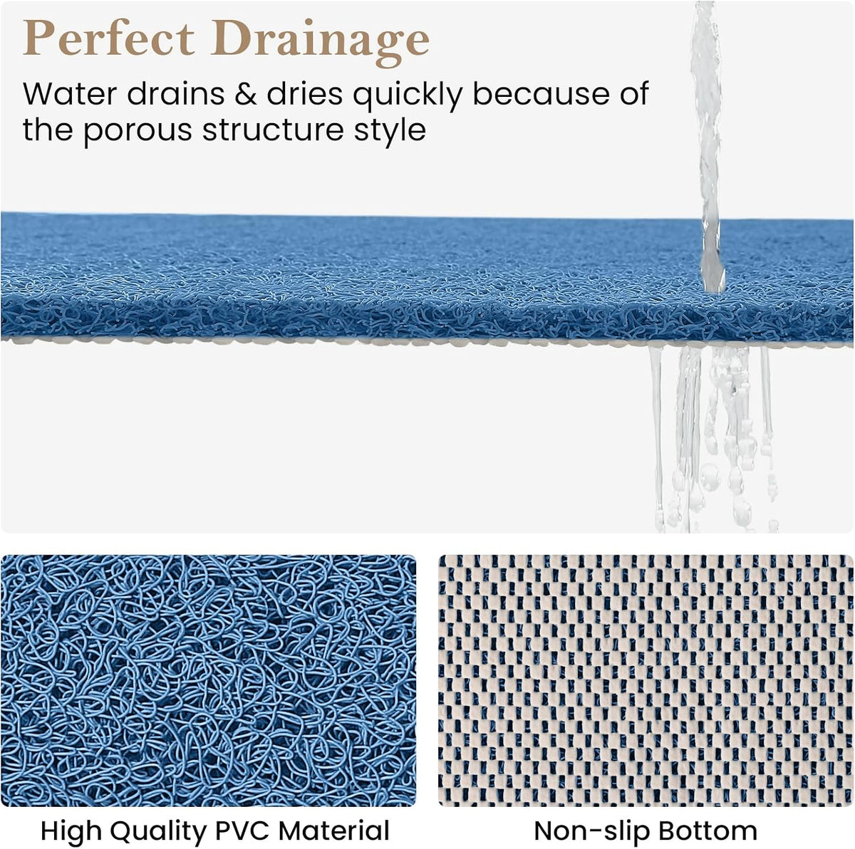 Shower Mat Bathtub Mat Non-Slip Soft Tub Mat