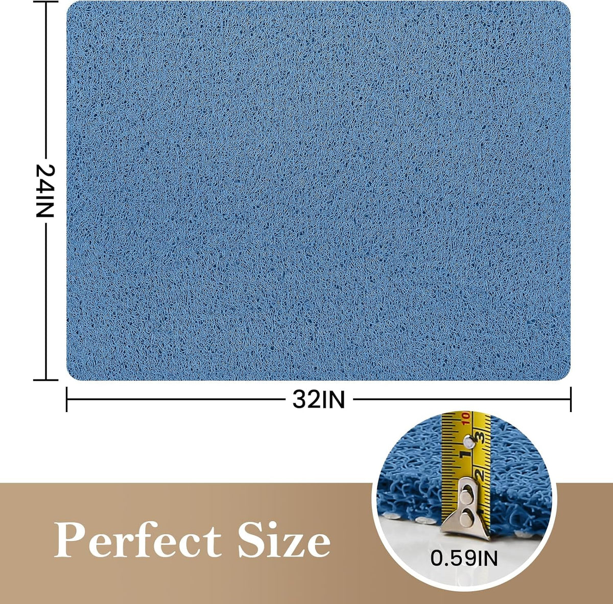 Shower Mat Bathtub Mat Non-Slip Soft Tub Mat