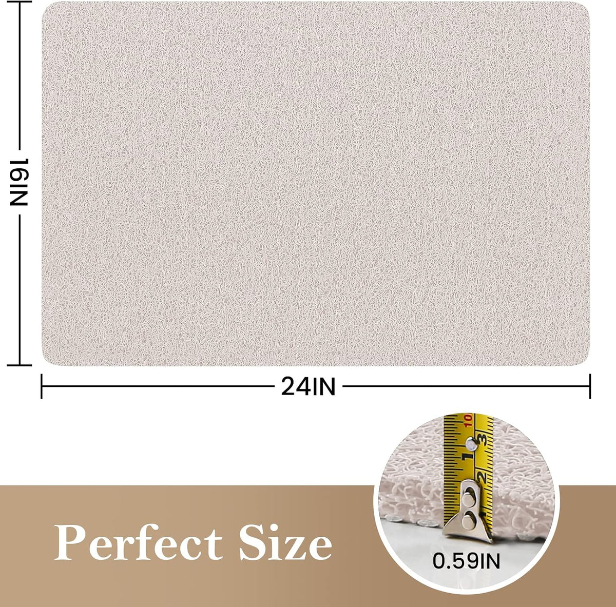 Shower Mat Bathtub Mat Non-Slip Soft Tub Mat