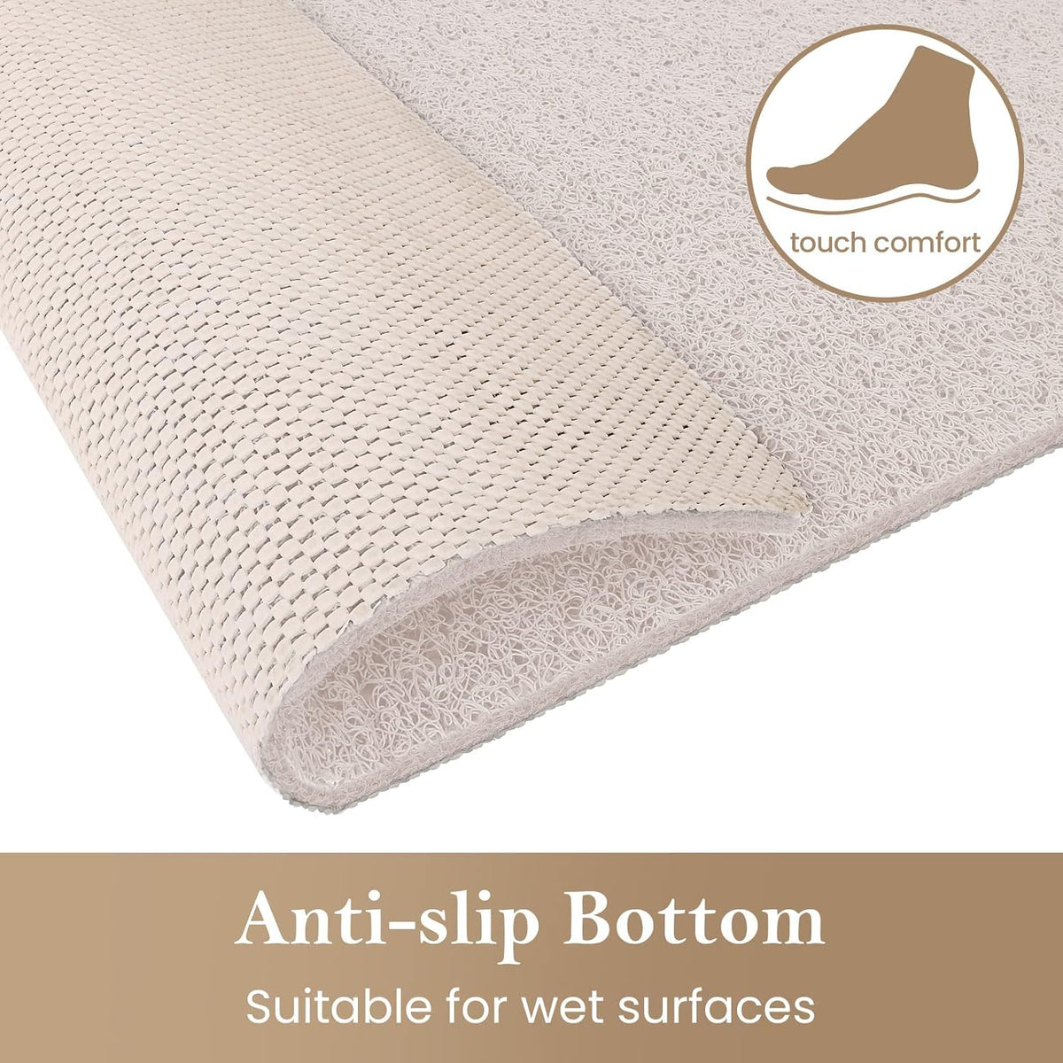 Shower Mat Bathtub Mat Non-Slip Soft Tub Mat