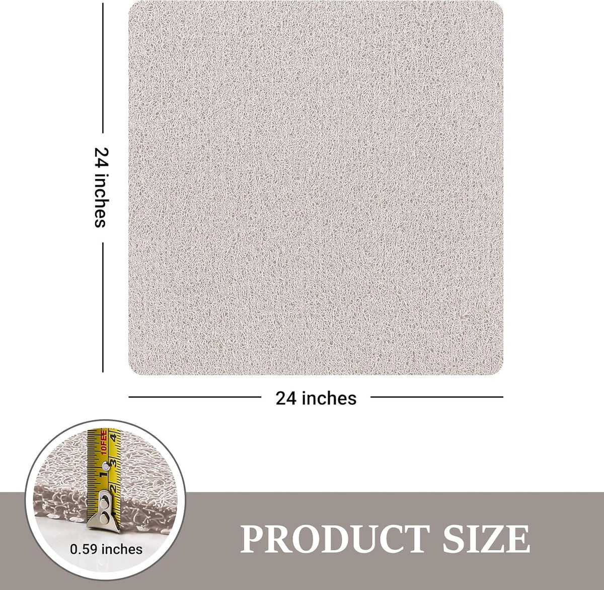 Shower Mat Bathtub Mat Non-Slip Soft Tub Mat