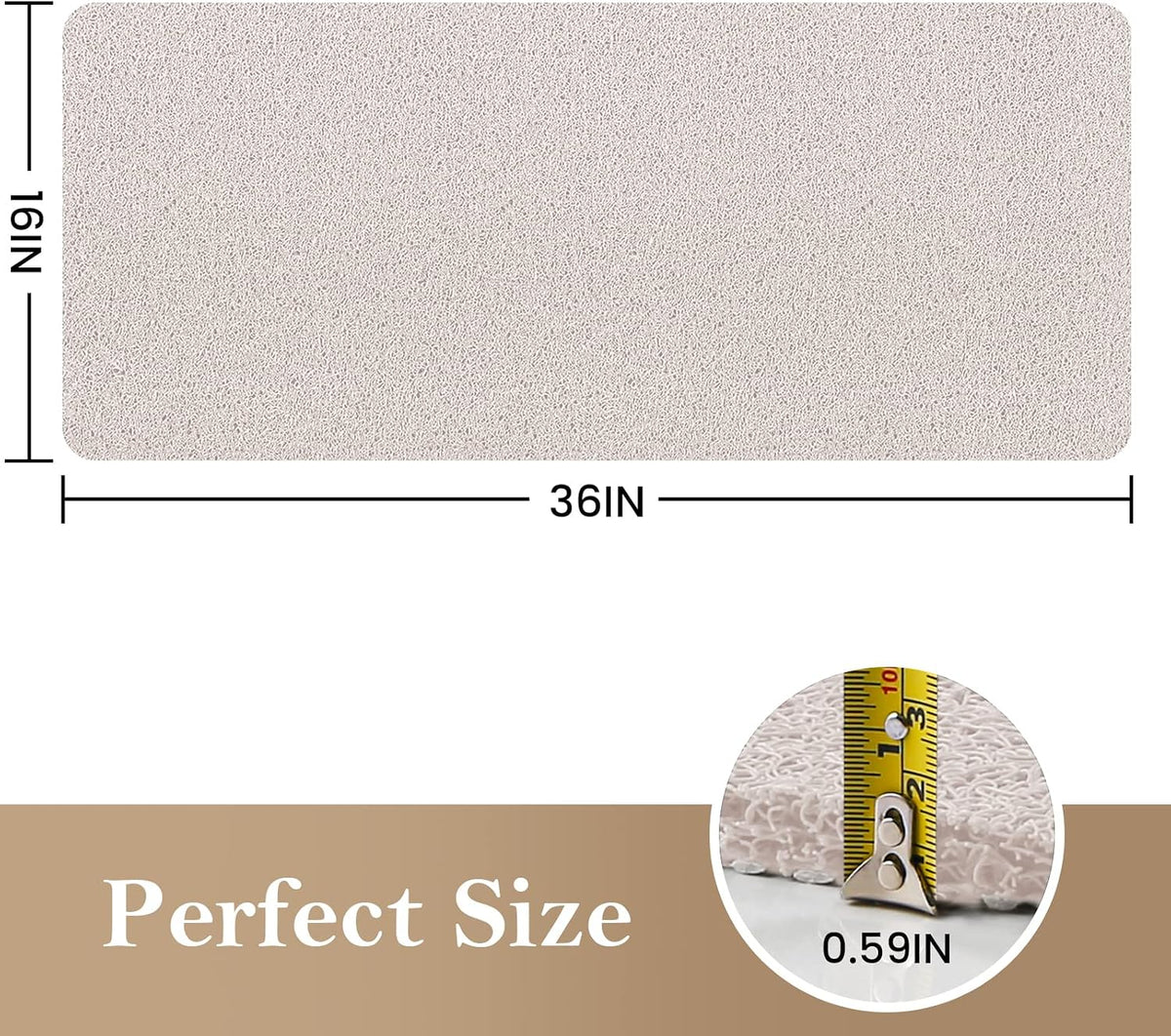 Shower Mat Bathtub Mat Non-Slip Soft Tub Mat