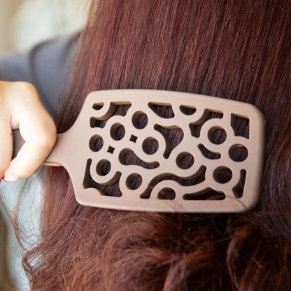 Professional Vented Hair Brush, Curved Hair Brush For Blow Drying