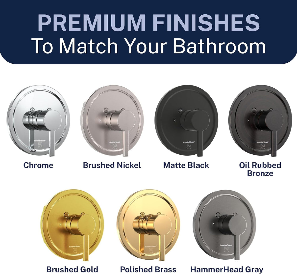 Solid Metal Single-Handle Trim Kit with Rough-In Shower Valve, Volume and Temperature Control, Pressure Balance, Chrome