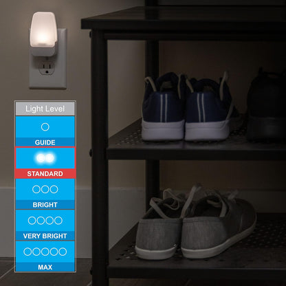 Plug in Night Light with Dusk to Dawn Sensor, 2 Pack
