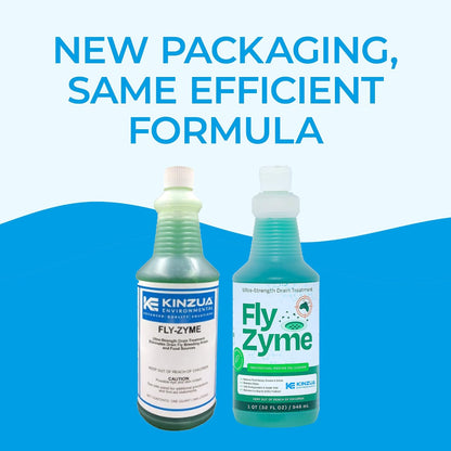 Fly-Zyme Enzyme Drain Cleaner Gel for Pipes, Fruit Flies & Odors, 32 fl oz