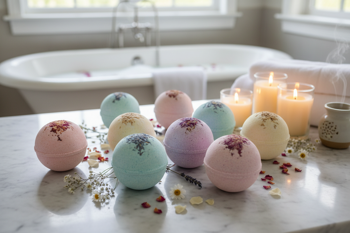 Aromatherapy Bath Bombs Lifestyle