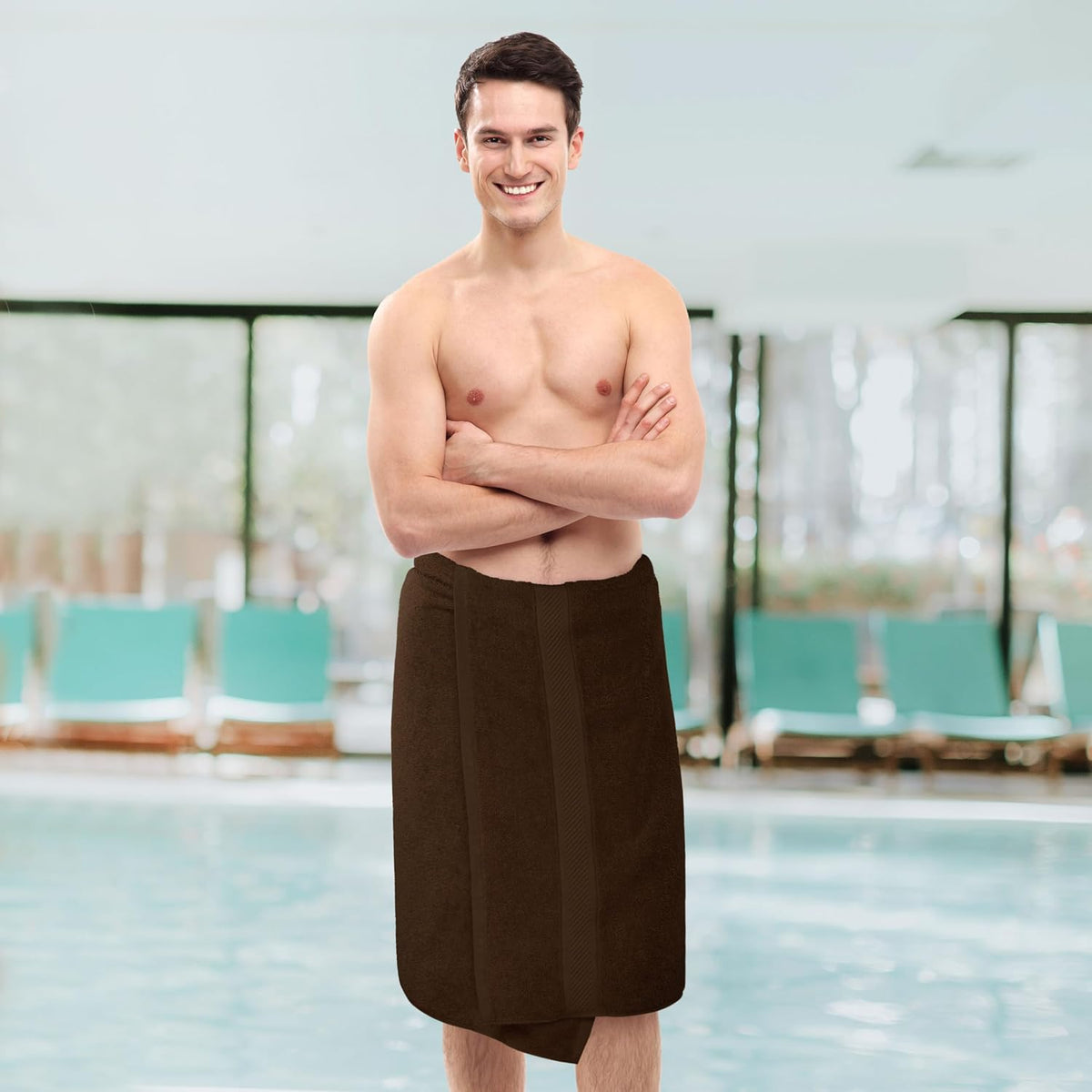 Medium Bath Towels, 24x48 in, 500 GSM Cotton, White | Highly Absorbent, Quick-Drying, Ideal for Hotel, Spa & Home Bathroom