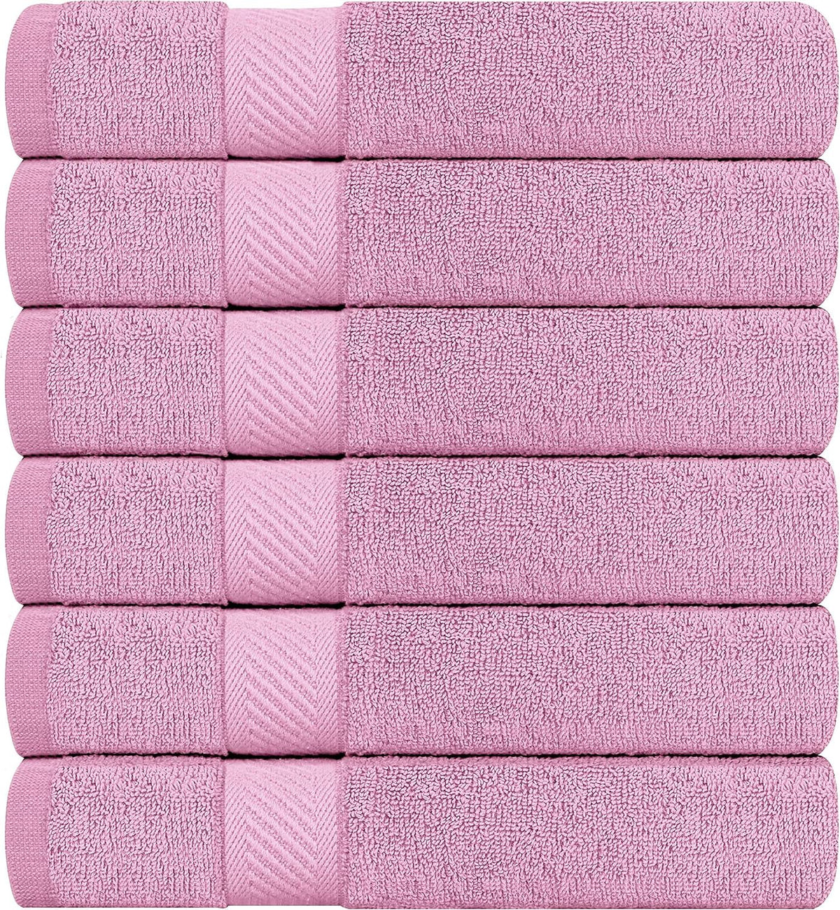 Medium Bath Towels, 24x48 in, 500 GSM Cotton, White | Highly Absorbent, Quick-Drying, Ideal for Hotel, Spa & Home Bathroom