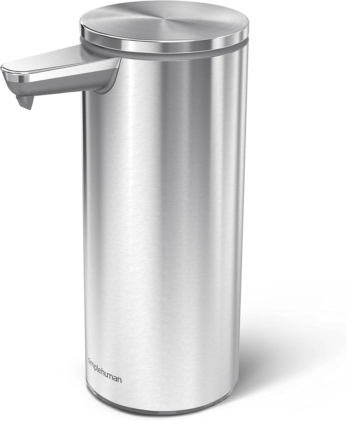 9 oz. Touch-Free Rechargeable Sensor Liquid Soap Pump Dispenser, Brushed Stainless Steel
