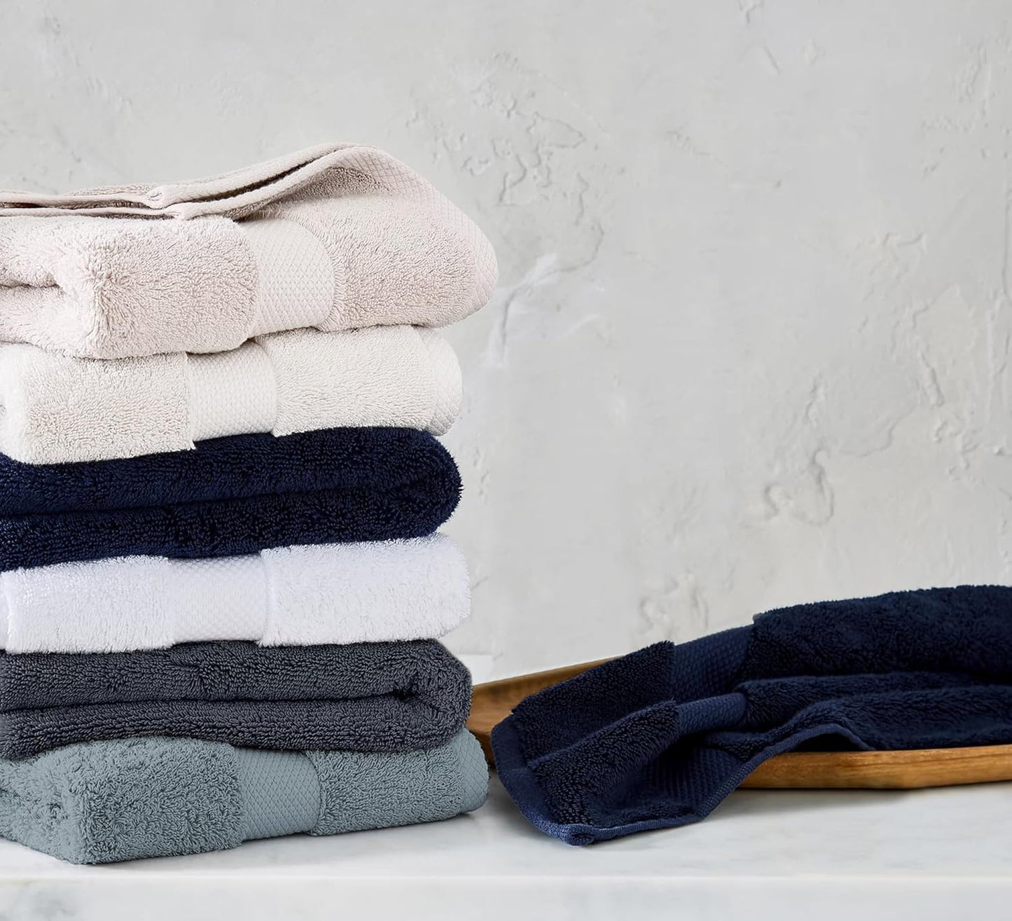 100% Organic Cotton Towels 650 GSM Plush Feather Touch Quick Dry Bath Towel, Pack of 4 GOTS Certified, Oeko-Tex Green Certified, Organic Cotton Bath Towel, 30"X58"