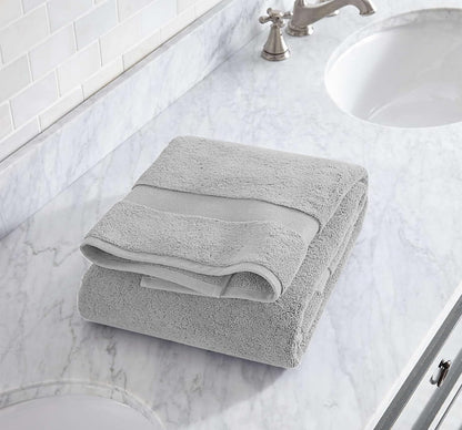 100% Organic Cotton Towels 650 GSM Plush Feather Touch Quick Dry Bath Towel, Pack of 4 GOTS Certified, Oeko-Tex Green Certified, Organic Cotton Bath Towel, 30"X58"