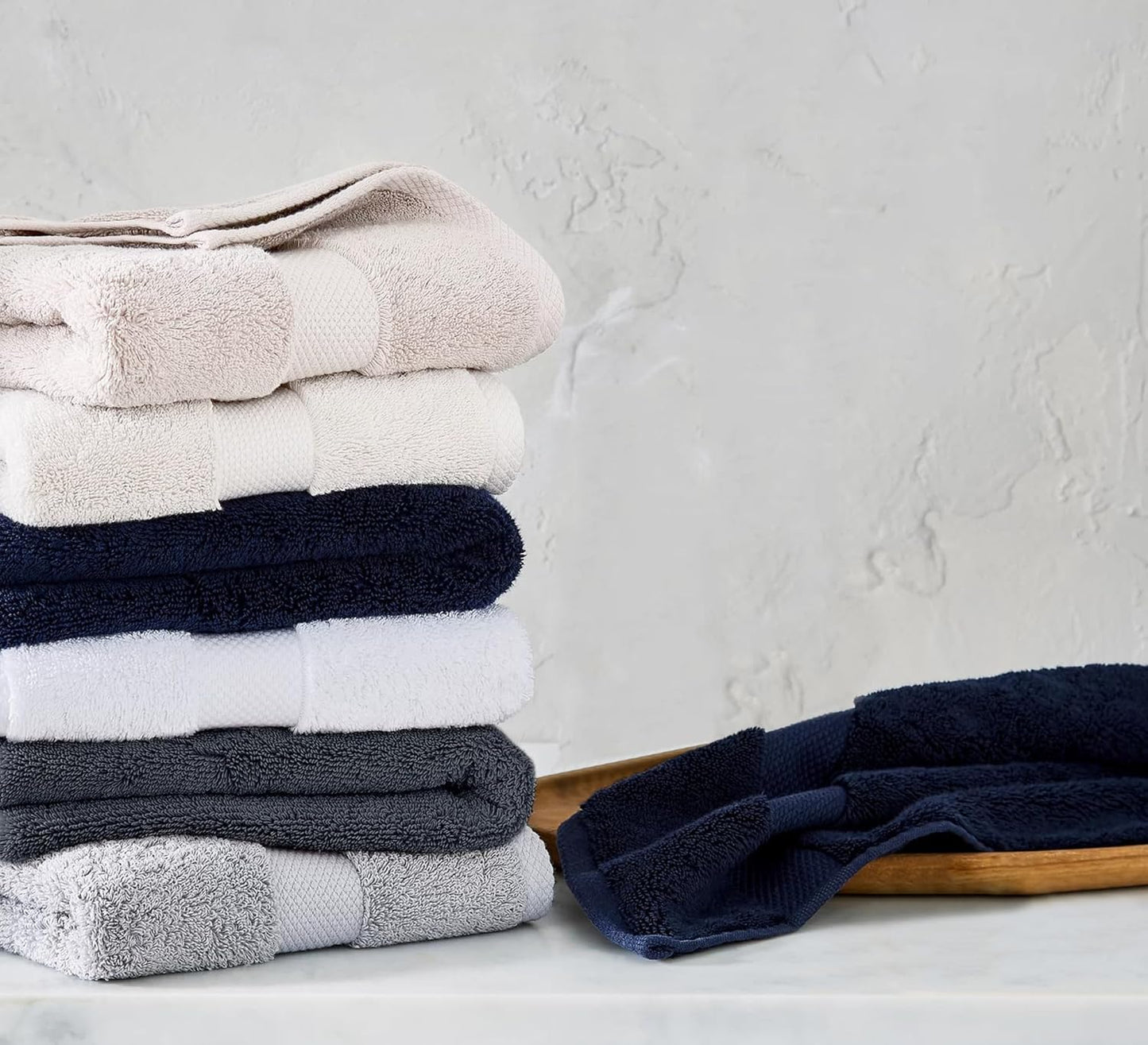100% Organic Cotton Towels 650 GSM Plush Feather Touch Quick Dry Bath Towel, Pack of 4 GOTS Certified, Oeko-Tex Green Certified, Organic Cotton Bath Towel, 30"X58"