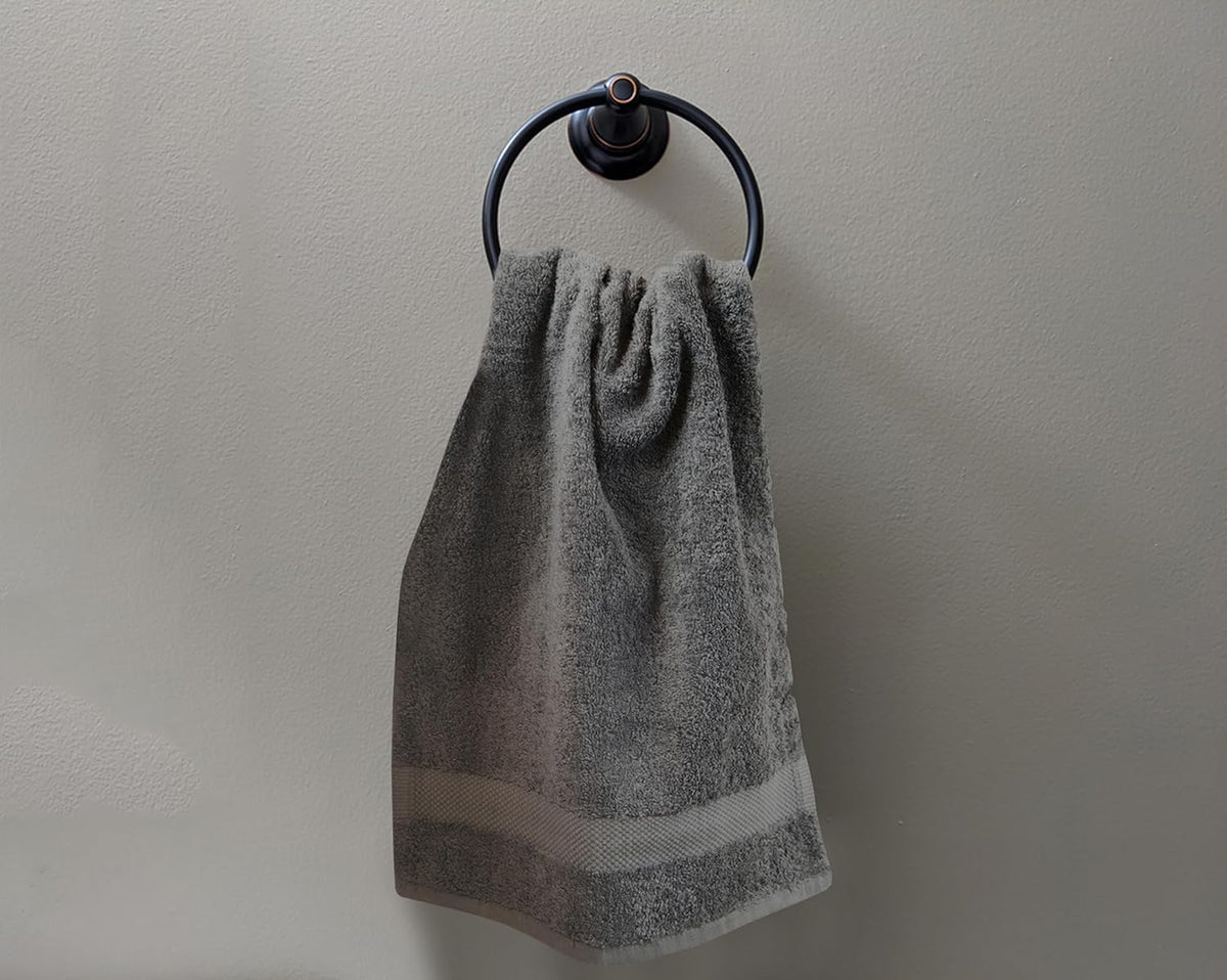 100% Organic Cotton Towels 650 GSM Plush Feather Touch Quick Dry Bath Towel, Pack of 4 GOTS Certified, Oeko-Tex Green Certified, Organic Cotton Bath Towel, 30"X58"