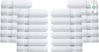100% Organic Cotton Towels 650 GSM Plush Feather Touch Quick Dry Bath Towel, Pack of 4 GOTS Certified, Oeko-Tex Green Certified, Organic Cotton Bath Towel, 30"X58"
