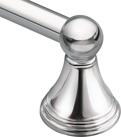 Preston Collection Brushed Nickel 18-Inch Single Bathroom Towel Bar, DN8418BN