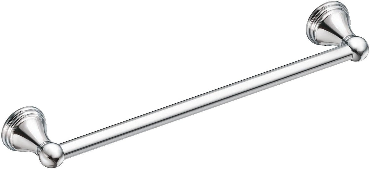 Preston Collection Brushed Nickel 18-Inch Single Bathroom Towel Bar, DN8418BN