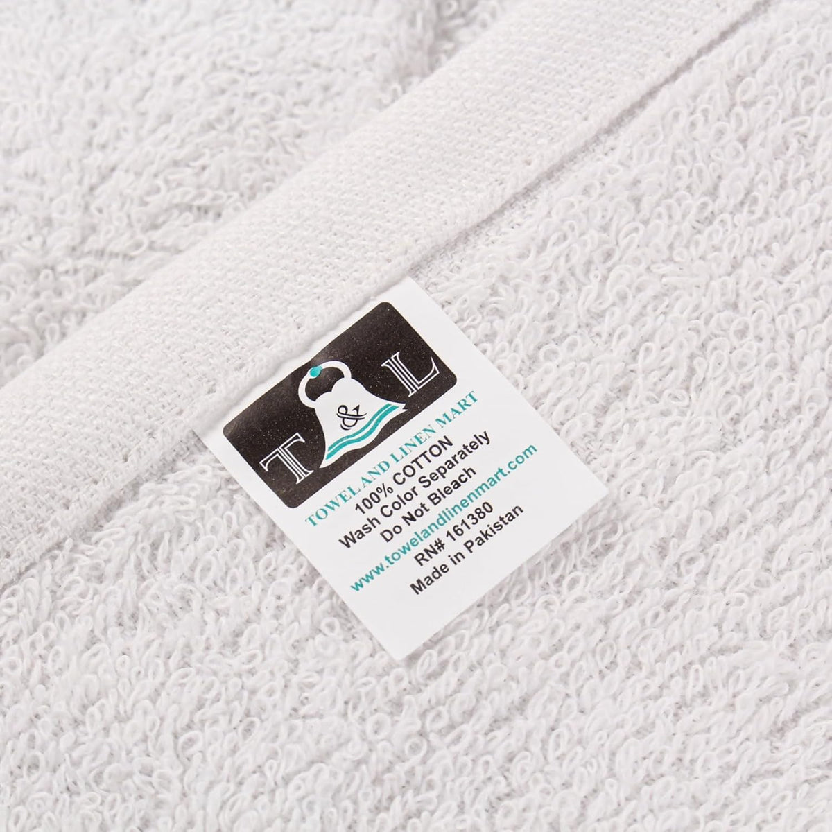 Towel and Linen Mart 100% Cotton 6 Pack Bath Towel Set, Quick Dry, Super Absorbent, Light Weight, Soft, (27 x 54 Pack of 6) Beige, White, Grey, Sky Blue, SAGE Green, Navy