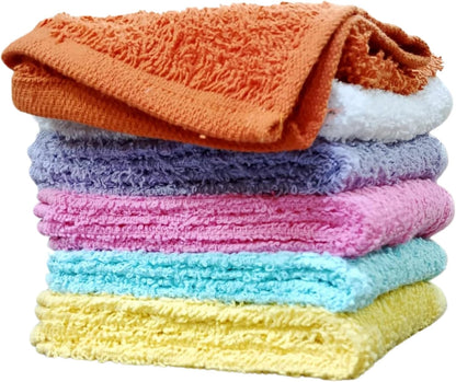 Towel and Linen Mart 100% Cotton 6 Pack Bath Towel Set, Quick Dry, Super Absorbent, Light Weight, Soft, (27 x 54 Pack of 6) Beige, White, Grey, Sky Blue, SAGE Green, Navy