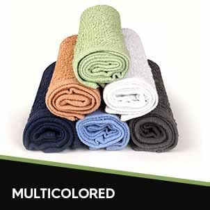 Towel and Linen Mart 100% Cotton 6 Pack Bath Towel Set, Quick Dry, Super Absorbent, Light Weight, Soft, (27 x 54 Pack of 6) Beige, White, Grey, Sky Blue, SAGE Green, Navy