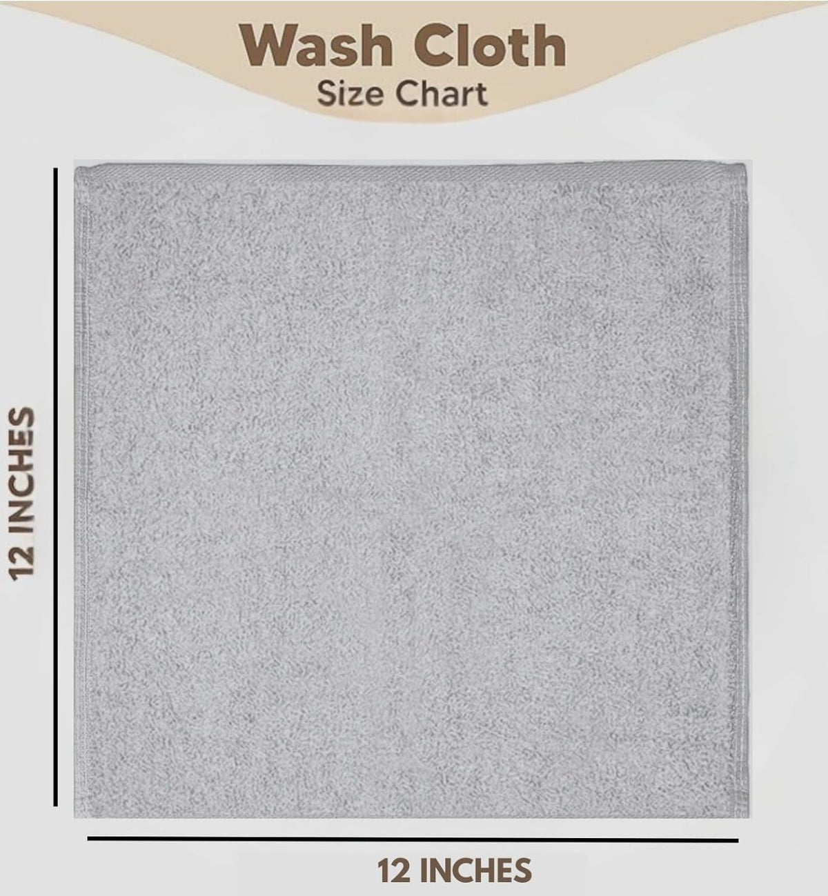 Towel and Linen Mart 100% Cotton 6 Pack Bath Towel Set, Quick Dry, Super Absorbent, Light Weight, Soft, (27 x 54 Pack of 6) Beige, White, Grey, Sky Blue, SAGE Green, Navy