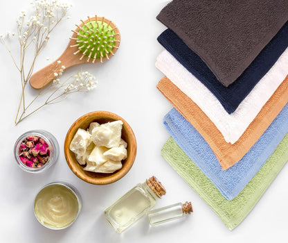 Towel and Linen Mart 100% Cotton 6 Pack Bath Towel Set, Quick Dry, Super Absorbent, Light Weight, Soft, (27 x 54 Pack of 6) Beige, White, Grey, Sky Blue, SAGE Green, Navy
