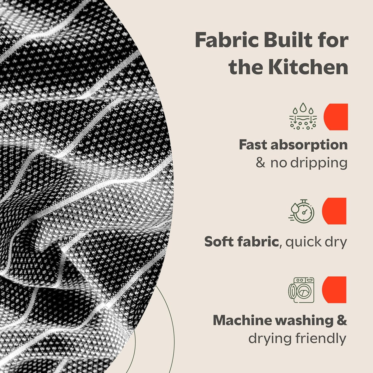 Classic Dish Towels - 15 Pack - 14" by 25" - 100% Cotton Kitchen Towels - Reusable Bulk Cleaning Cloths - Blue Hand Towels - Super Absorbent - Machine Washable
