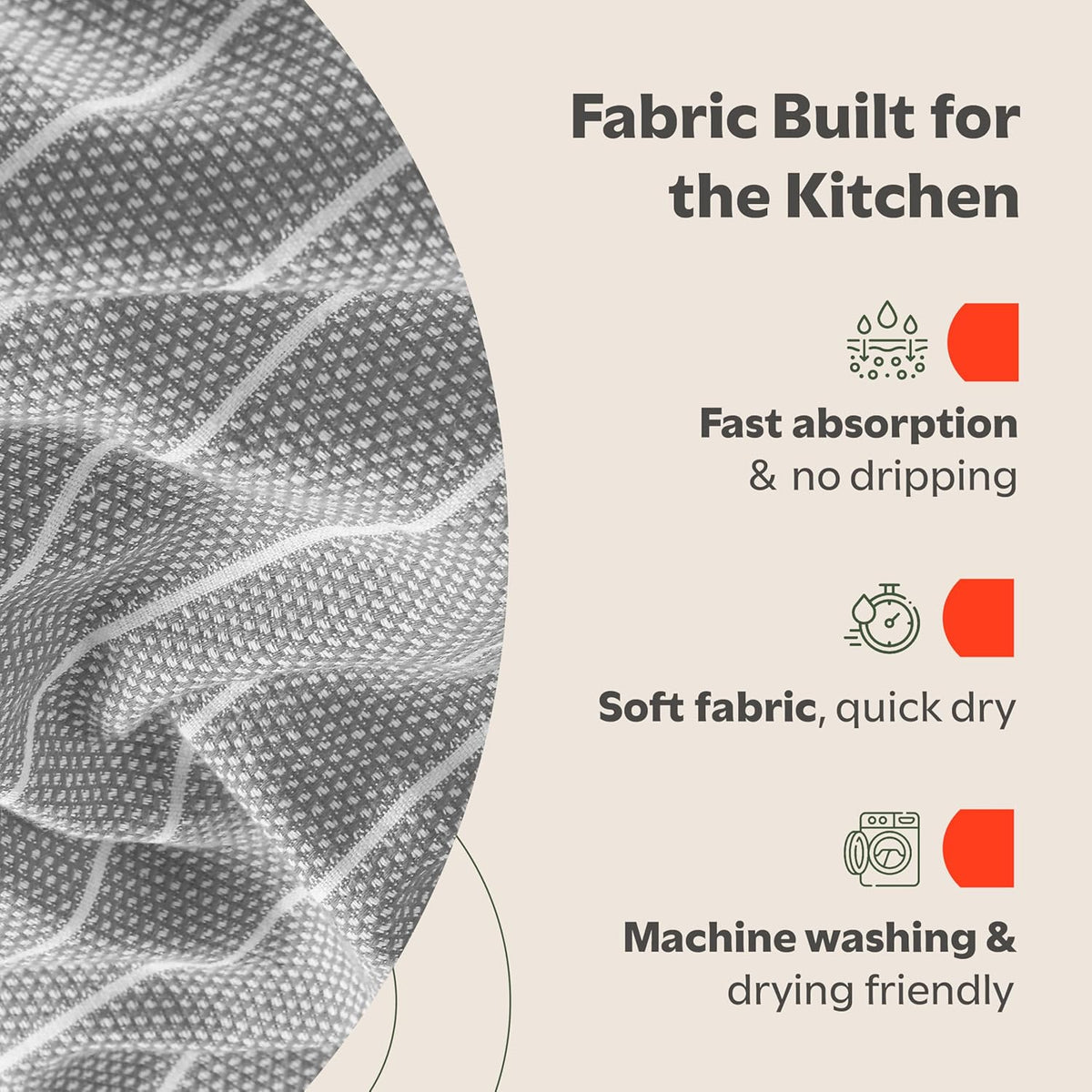 Classic Dish Towels - 15 Pack - 14" by 25" - 100% Cotton Kitchen Towels - Reusable Bulk Cleaning Cloths - Blue Hand Towels - Super Absorbent - Machine Washable