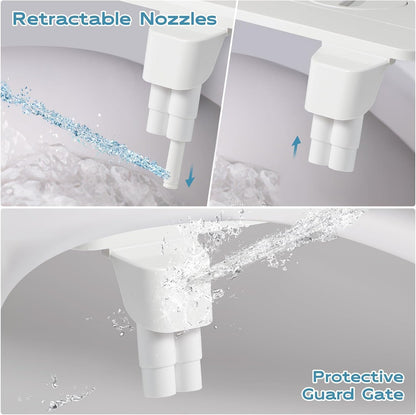 Bidet Dual Mode Bidet Attachment for Toilet(Feminine/Rear Wash)