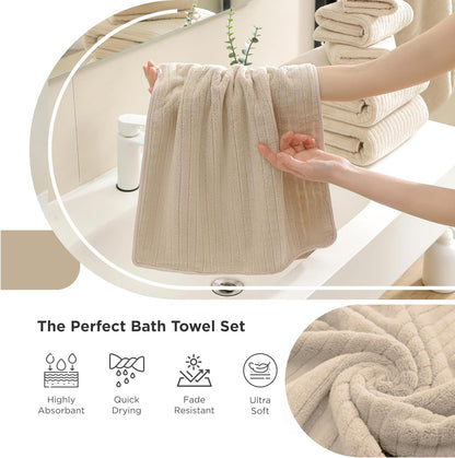 Grey Hand Towels Set 16x31 Inches,Soft Microfibers Bathroom Towel Set 2 Pack,Highly Absorbent Quick Dry Luxury Towel Hotel Spa Gym Hand Towel Collection for Bathroom