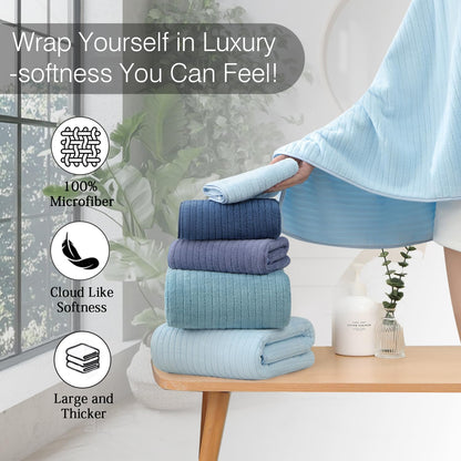 Grey Hand Towels Set 16x31 Inches,Soft Microfibers Bathroom Towel Set 2 Pack,Highly Absorbent Quick Dry Luxury Towel Hotel Spa Gym Hand Towel Collection for Bathroom