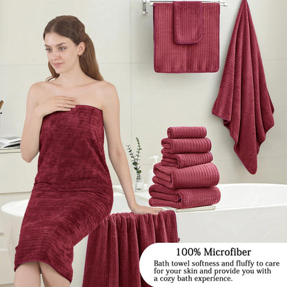 Grey Hand Towels Set 16x31 Inches,Soft Microfibers Bathroom Towel Set 2 Pack,Highly Absorbent Quick Dry Luxury Towel Hotel Spa Gym Hand Towel Collection for Bathroom