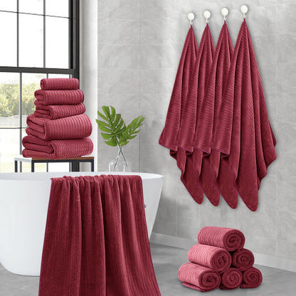 Grey Hand Towels Set 16x31 Inches,Soft Microfibers Bathroom Towel Set 2 Pack,Highly Absorbent Quick Dry Luxury Towel Hotel Spa Gym Hand Towel Collection for Bathroom