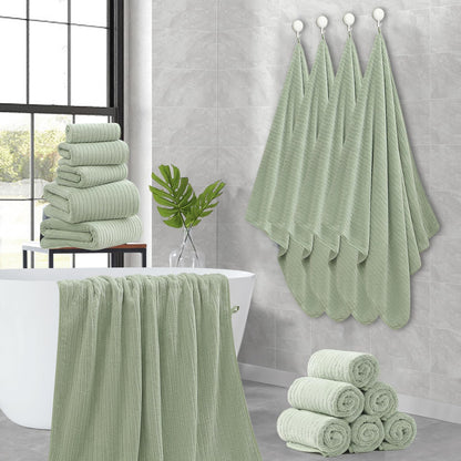 Grey Hand Towels Set 16x31 Inches,Soft Microfibers Bathroom Towel Set 2 Pack,Highly Absorbent Quick Dry Luxury Towel Hotel Spa Gym Hand Towel Collection for Bathroom