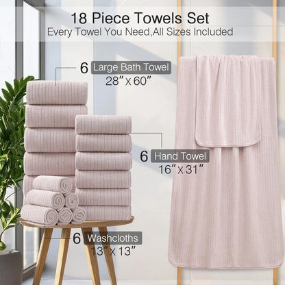 Grey Hand Towels Set 16x31 Inches,Soft Microfibers Bathroom Towel Set 2 Pack,Highly Absorbent Quick Dry Luxury Towel Hotel Spa Gym Hand Towel Collection for Bathroom