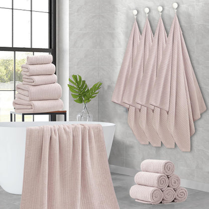 Grey Hand Towels Set 16x31 Inches,Soft Microfibers Bathroom Towel Set 2 Pack,Highly Absorbent Quick Dry Luxury Towel Hotel Spa Gym Hand Towel Collection for Bathroom