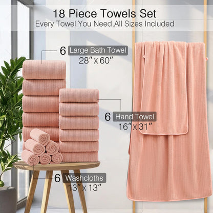 Grey Hand Towels Set 16x31 Inches,Soft Microfibers Bathroom Towel Set 2 Pack,Highly Absorbent Quick Dry Luxury Towel Hotel Spa Gym Hand Towel Collection for Bathroom