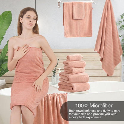 Grey Hand Towels Set 16x31 Inches,Soft Microfibers Bathroom Towel Set 2 Pack,Highly Absorbent Quick Dry Luxury Towel Hotel Spa Gym Hand Towel Collection for Bathroom