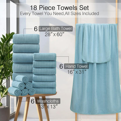 Grey Hand Towels Set 16x31 Inches,Soft Microfibers Bathroom Towel Set 2 Pack,Highly Absorbent Quick Dry Luxury Towel Hotel Spa Gym Hand Towel Collection for Bathroom