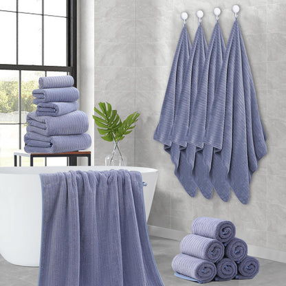 Grey Hand Towels Set 16x31 Inches,Soft Microfibers Bathroom Towel Set 2 Pack,Highly Absorbent Quick Dry Luxury Towel Hotel Spa Gym Hand Towel Collection for Bathroom