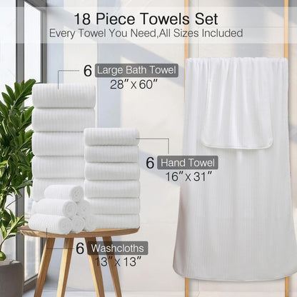 Grey Hand Towels Set 16x31 Inches,Soft Microfibers Bathroom Towel Set 2 Pack,Highly Absorbent Quick Dry Luxury Towel Hotel Spa Gym Hand Towel Collection for Bathroom