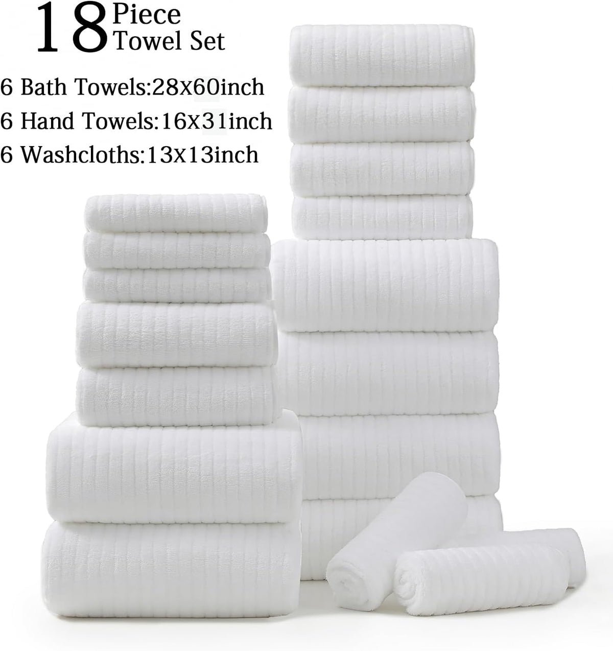 Grey Hand Towels Set 16x31 Inches,Soft Microfibers Bathroom Towel Set 2 Pack,Highly Absorbent Quick Dry Luxury Towel Hotel Spa Gym Hand Towel Collection for Bathroom