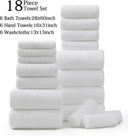 Grey Hand Towels Set 16x31 Inches,Soft Microfibers Bathroom Towel Set 2 Pack,Highly Absorbent Quick Dry Luxury Towel Hotel Spa Gym Hand Towel Collection for Bathroom