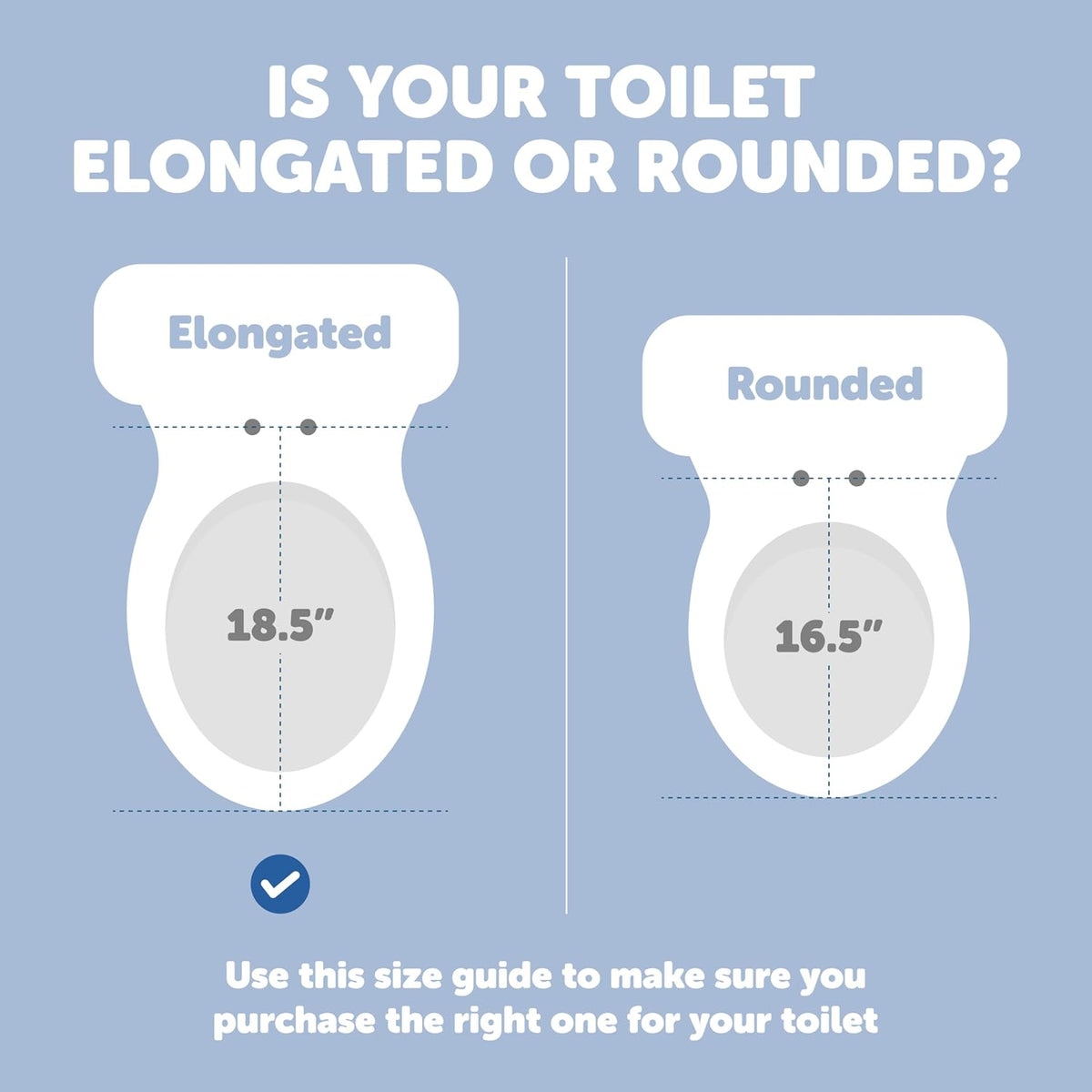 Quick Flip Toilet Seat with Built-in Potty & Splash Guard for Toddler Training, Slow Close (Elongated)