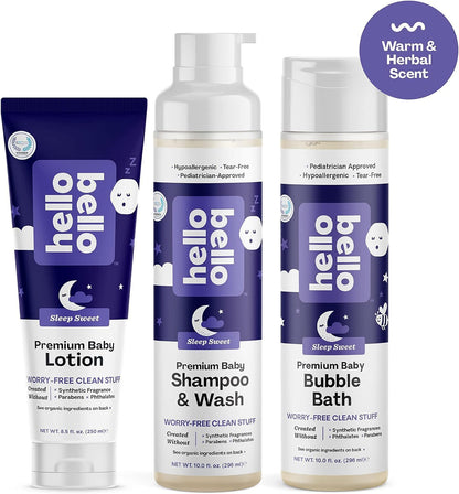 Baby Bubble Bath, Soothing Soft Lavender Scent, 10oz